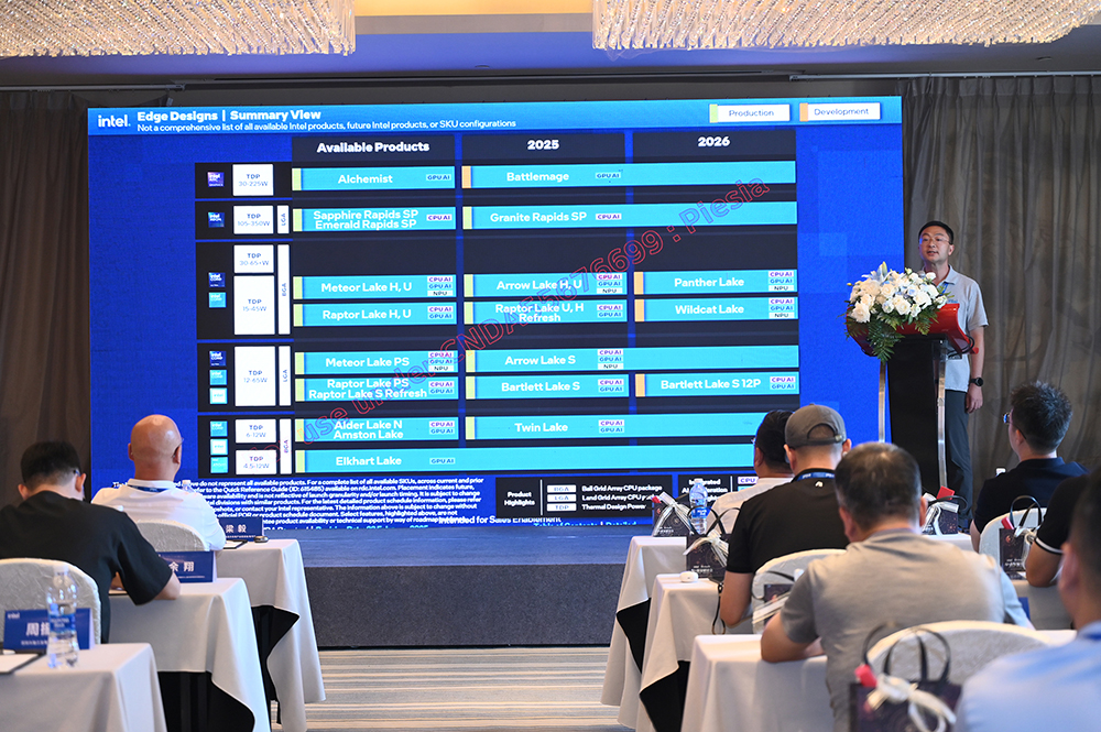 派勤電子&英特爾研討會|共探AI+商顯新未來！